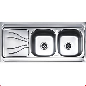 سینک روکار درخشان مدل S804 عمق 16 سانتیمتر
