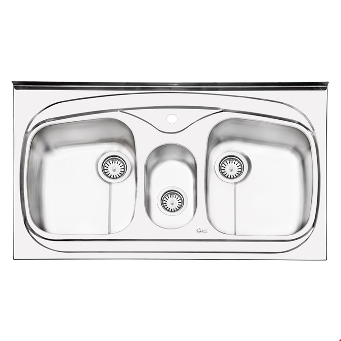 سینک ایلیا استیل فانتزی روکار مدل 1014