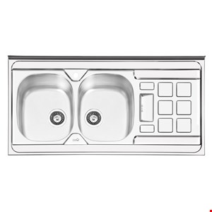سینک ایلیا استیل فانتزی روکار مدل 1021