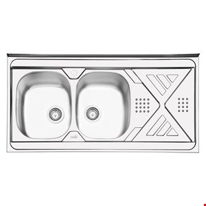 سینک ایلیا استیل فانتزی روکار مدل 1040