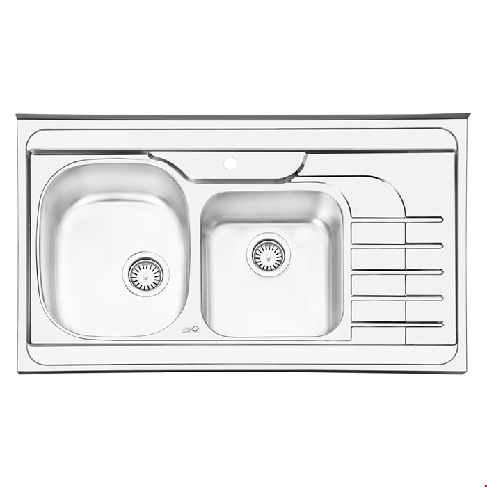 سینک ایلیا استیل فانتزی روکار مدل 1057
