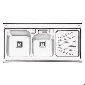 سینک ایلیا استیل فانتزی روکار مدل 1061