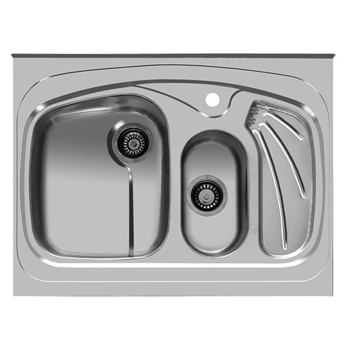 سینک اخوان روکار کد 142 لگن چپ