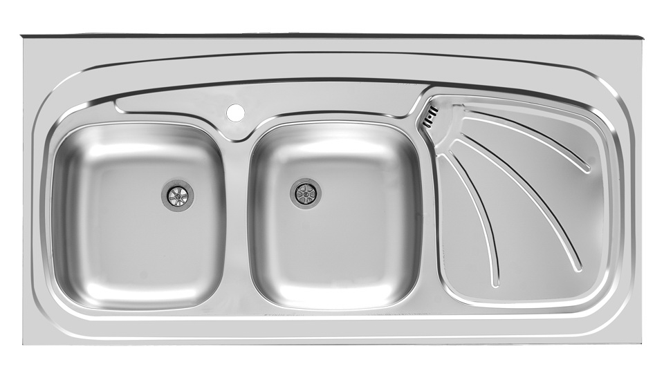 سینک روکار کد 121 لگن چپ