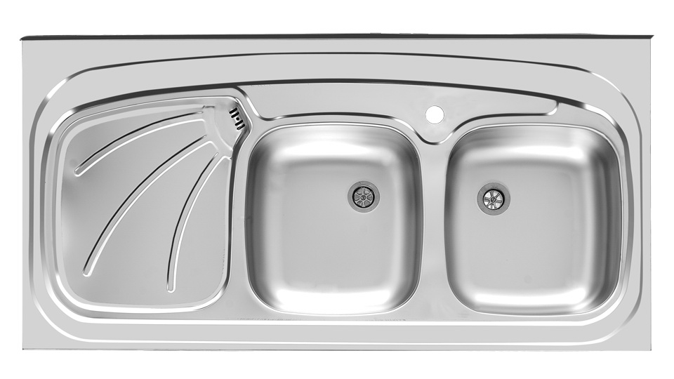 سینک روکار کد 121 لگن راست