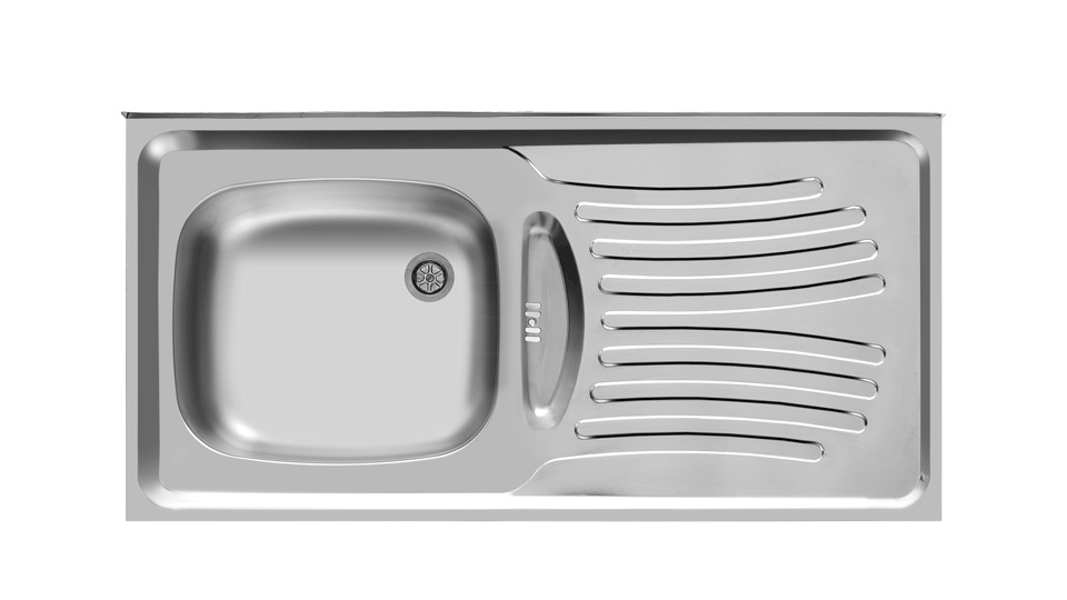 سینک روکار کد 123 لگن چپ