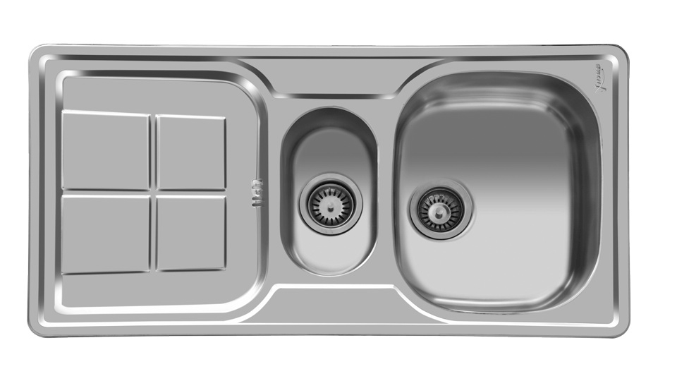 سینک توکار کد 158 لگن راست