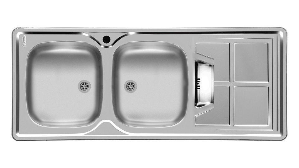 سینک توکار کد 161 لگن چپ