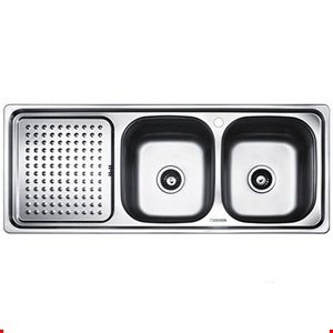 سینک توکار درخشان مدل S701 عمق 19 سانتیمتر