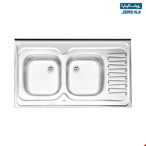 سینک ایلیا استیل معمولی مدل 222