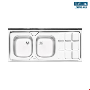 سینک ایلیا استیل معمولی مدل 234