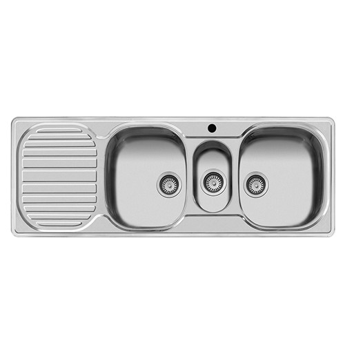 سینک اخوان توکار کد 16 لگن راست