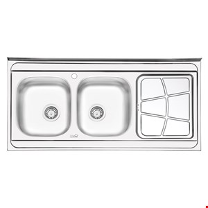 سینک ایلیا استیل نیمه فانتزی روکار مدل 3022