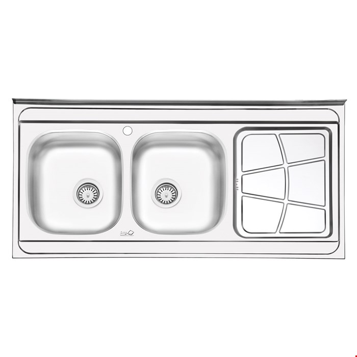 سینک ایلیا استیل نیمه فانتزی روکار مدل 3022