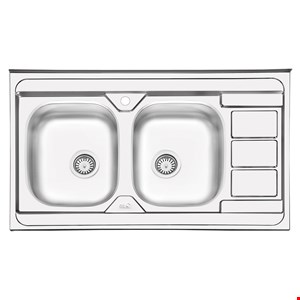 سینک ایلیا استیل نیمه فانتزی روکار مدل 3051