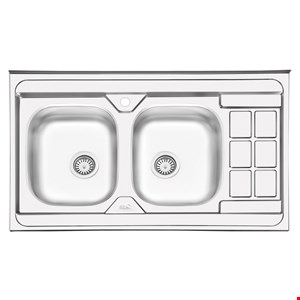 سینک ایلیا استیل نیمه فانتزی روکار مدل 3053