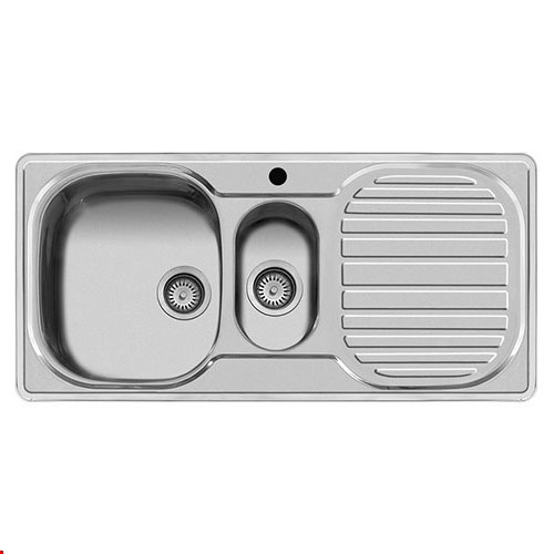 سینک اخوان توکار کد 10 لگن چپ