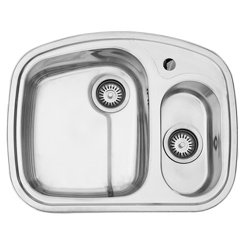 سینک اخوان توکار کد 2 لگن چپ