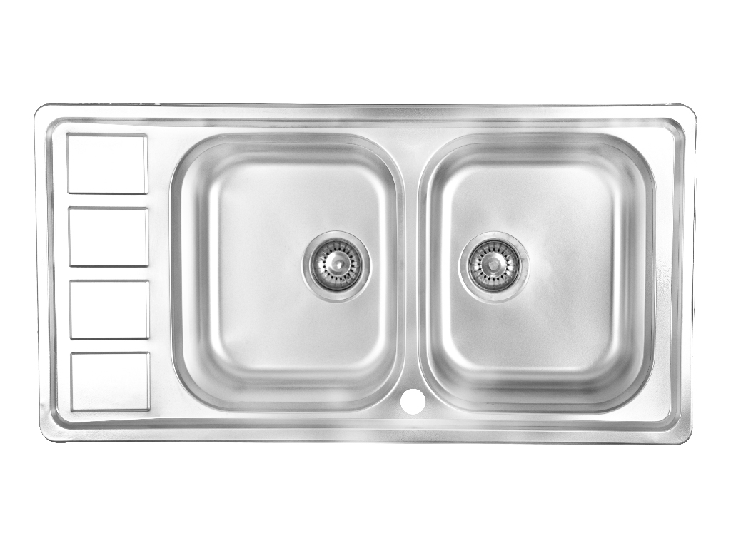 سینک روکار کد 373s لگن راست