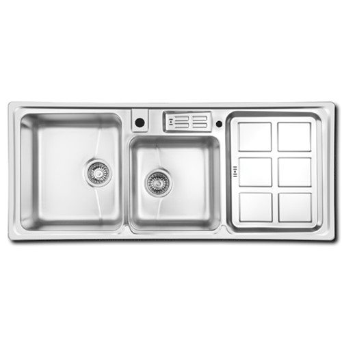 سینک اخوان توکار کد 360 لگن چپ