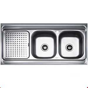 سینک روکار درخشان مدل S801 عمق 16 سانتیمتر