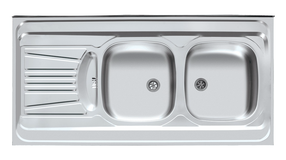 سینک روکار کد 40 لگن راست