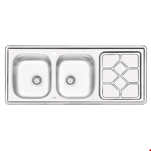 سینک ایلیا استیل نیمه فانتزی توکار مدل 4031