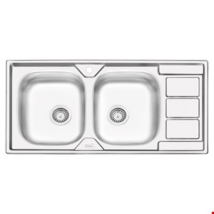 سینک ایلیا استیل نیمه فانتزی توکار مدل 4051