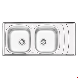 سینک ایلیا استیل نیمه فانتزی توکار مدل 4054