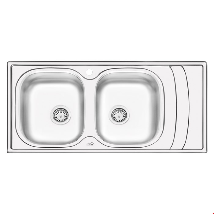 سینک ایلیا استیل نیمه فانتزی توکار مدل 4054