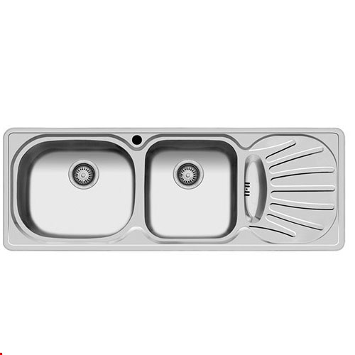 سینک اخوان توکار کد 18 لگن چپ