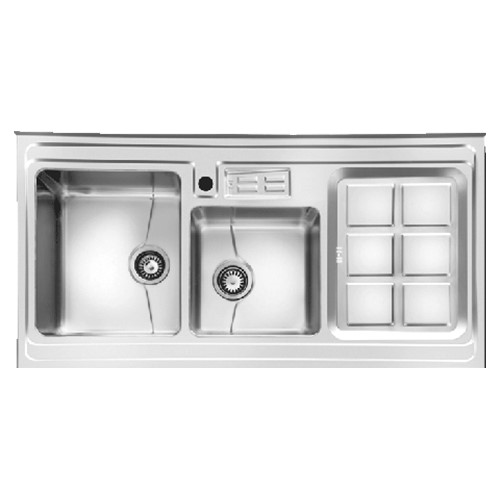 سینک اخوان رو کار کد 320 S لگن چپ