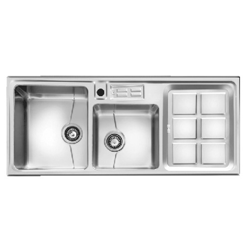 سینک اخوان توکار کد 318 S لگن چپ