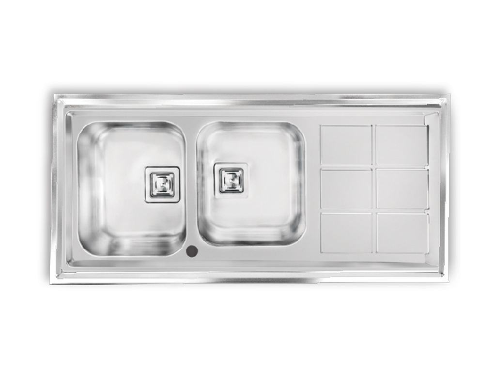 سینک روکار کد 503S لگن چپ