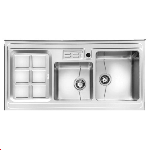 سینک اخوان روکار کد 320 S لگن راست