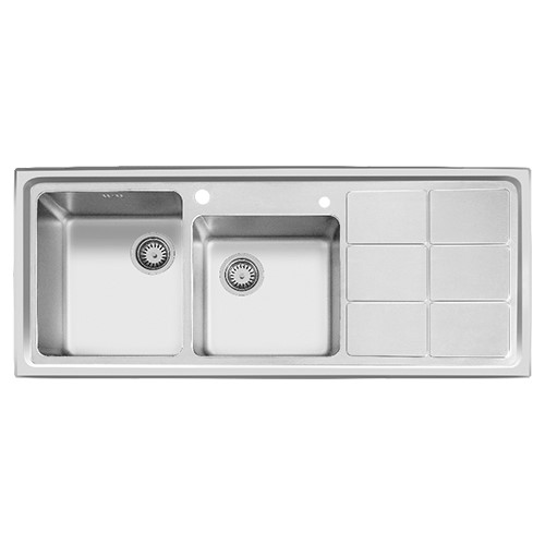 سینک اخوان توکار کد 304 S لگن چپ