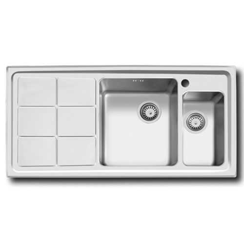 سینک اخوان توکار کد 310 S لگن راست
