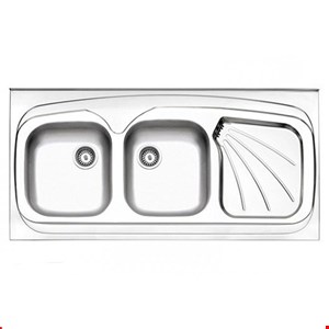 سینک روکار استیل البرز مدل 270/60.