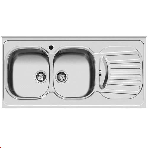 سینک اخوان روکار کد 35 لگن چپ