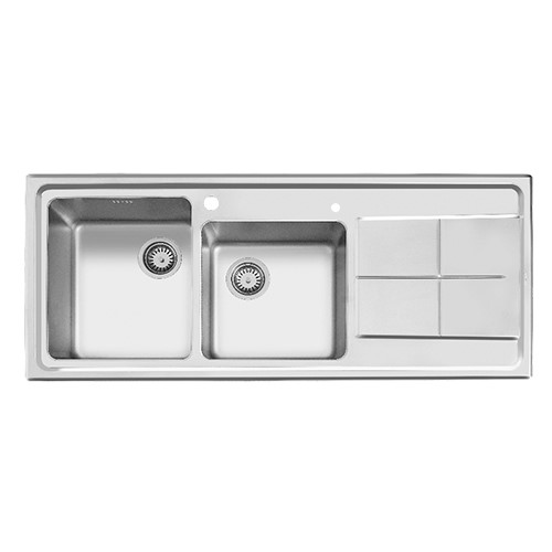 سینک اخوان توکار کد 300 S لگن چپ