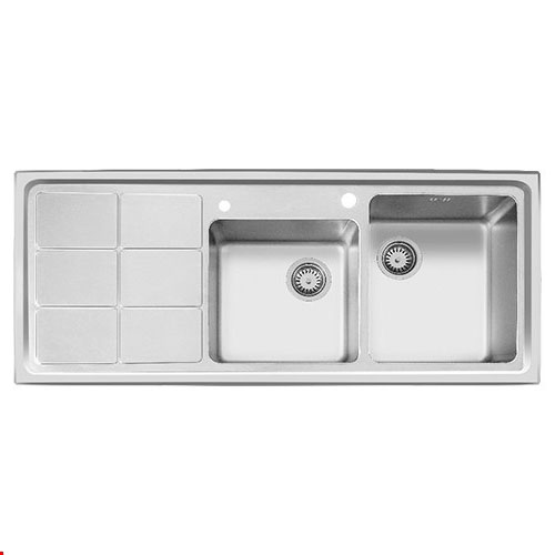 سینک اخوان توکار کد 304 S لگن راست