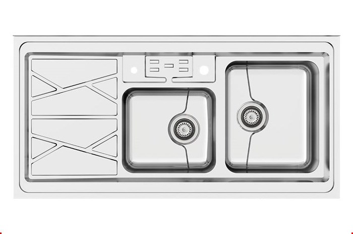 سینک کن استیل روکار 9041P45