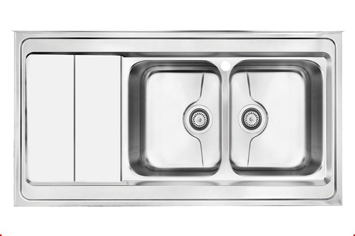 سینک کن استیل روکار P-9062