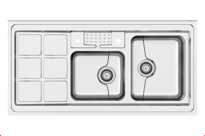 سینک کن استیل روکار 9031-P