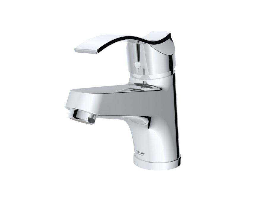 شیر روشویی کروم شودر مدل اپال