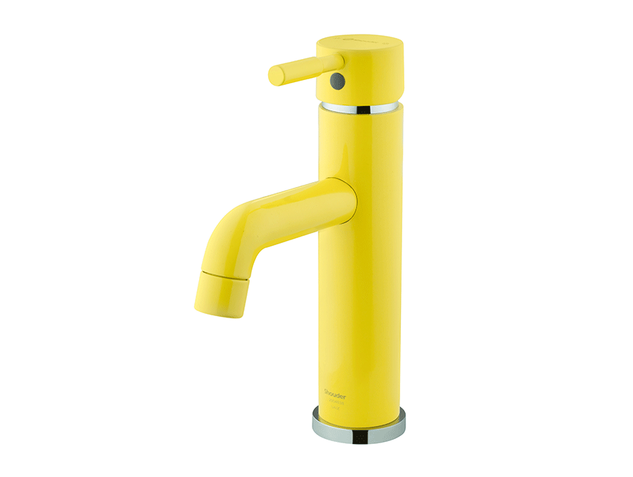 شیر روشویی زرد شودر مدل مارینو