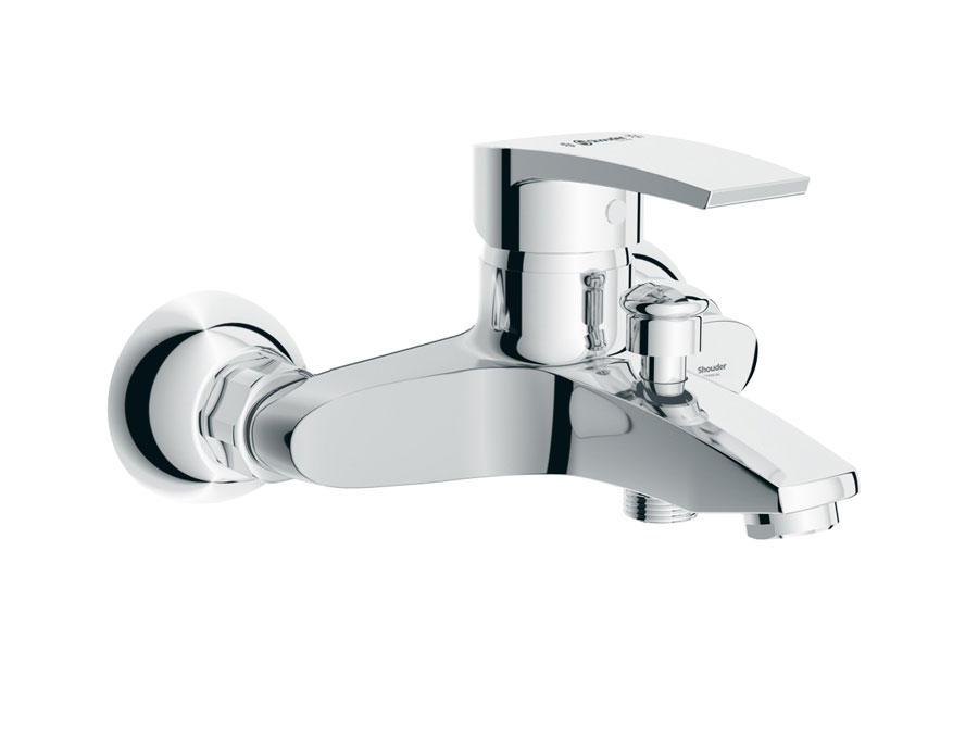 شیر حمام کروم شودر مدل اطلس تو پلاس