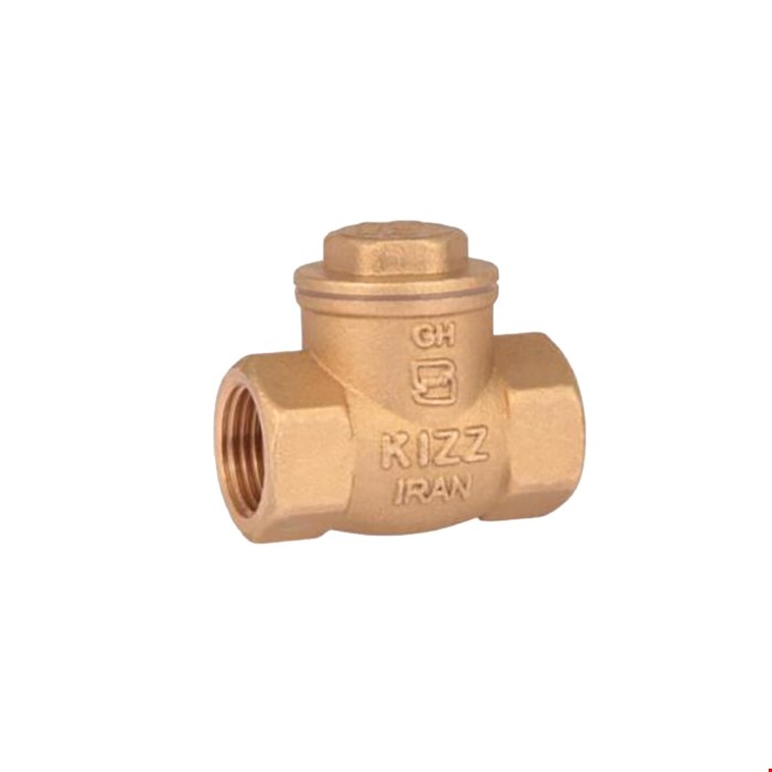 شیر یکطرفه دریچه ای برنجی کیز ایران سایز 1/2-1 اینچ