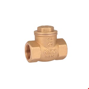 شیر یکطرفه دریچه ای برنجی کیز ایران سایز 1/4-1 اینچ