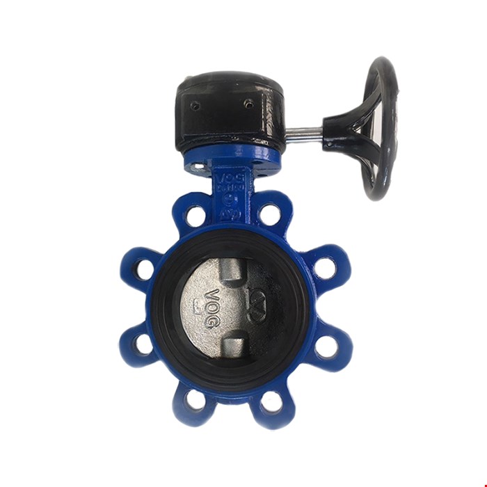 شیر پروانه ای ویفری لاگ گیربکس دار دریچه چدن وگ PN16 سایز 12 اینچ